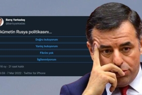 CHP'lı Barış Yarkadaş'ın Ukrayna anketi elinde patladı