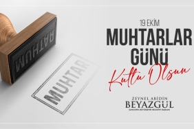 BAŞKAN BEYAZGÜL, “ MUHTARLAR MAHALLELERDEKİ GÖZÜMÜZ KULAĞIMIZDIR” (2)