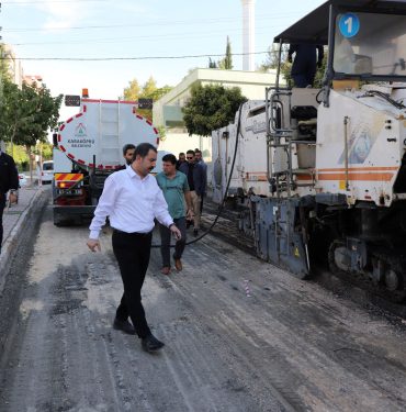 KKöprü Bld- Karaköprü'de asfalt yollar yenileniyor (1