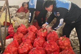 BÜYÜKŞEHİR ZABITA, AKÇAKALE’DE KÜFLENMİŞ PATATES ELE GEÇİRDİ (3)