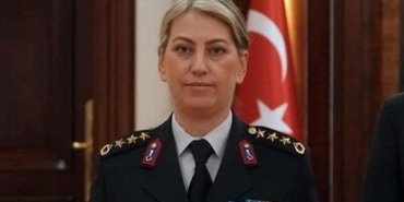 İL JANDARMA KOMUTANI GÜLDEN MAT ŞAKİR, TUĞGENERALLİĞE TERFİ ETTİ