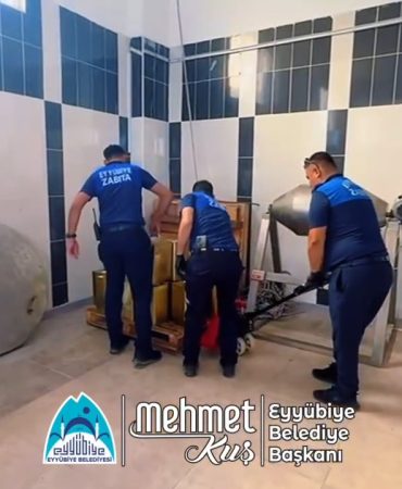 Gıdacılar Sitesinde faaliyet gösteren bir işletmede, İlçe Tarım Müdürlüğü ve Zabıta Müdürlüğümüz (1)